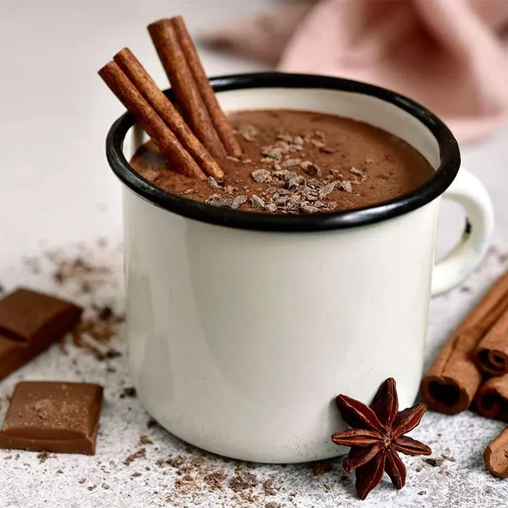 Chocolate con anís y canela
